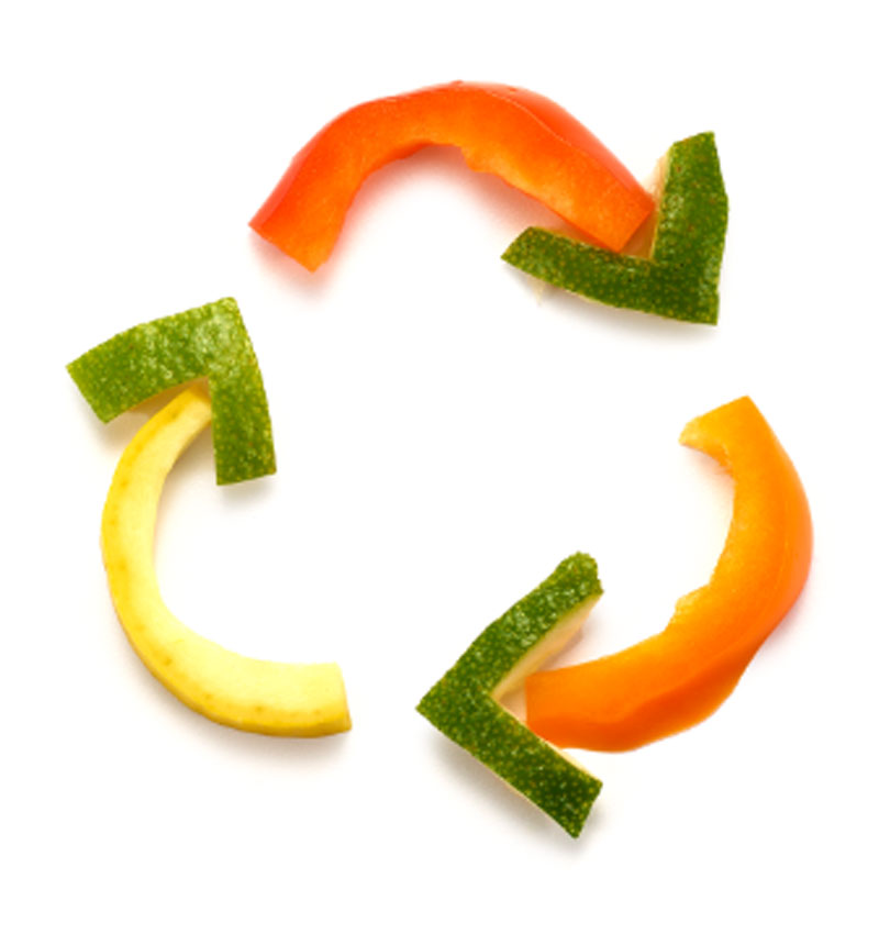 Composting citrus and peppers