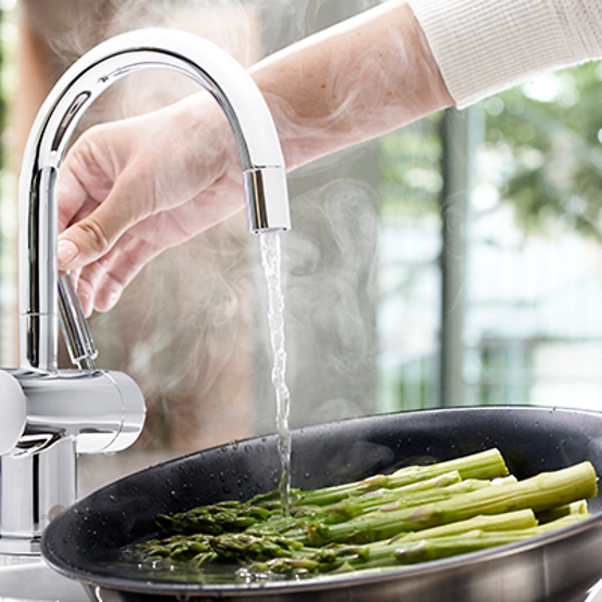 Boiling and near-boiling water taps – what's the difference
