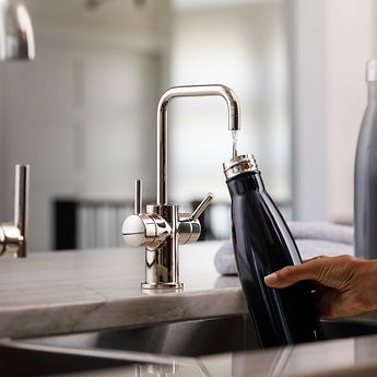 Matte Black 3 Way Kitchen Taps Pull Out Filter Sink Mixer Tap Purifier  Water Tap