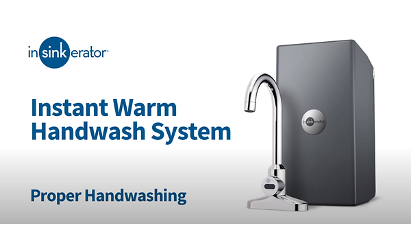 InSinkErator 16119 Instant Warm Handwash System with Touchless Faucet & Water  Heater - 115V
