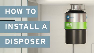 Installing a Food Waste Disposer 