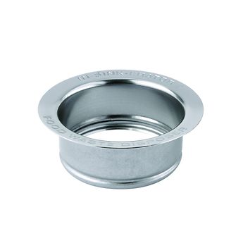 3.5 Extended Sink Disposal Flange With Basket Strainer For Insinkerator  and ISE Type Garbage Disposal (Chrome)